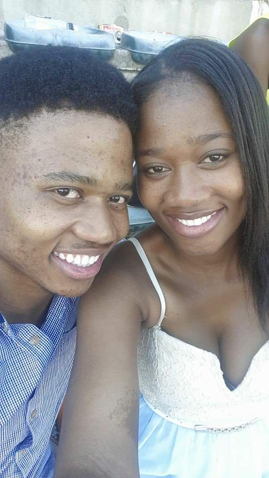 Shepherd and his sister Naledi